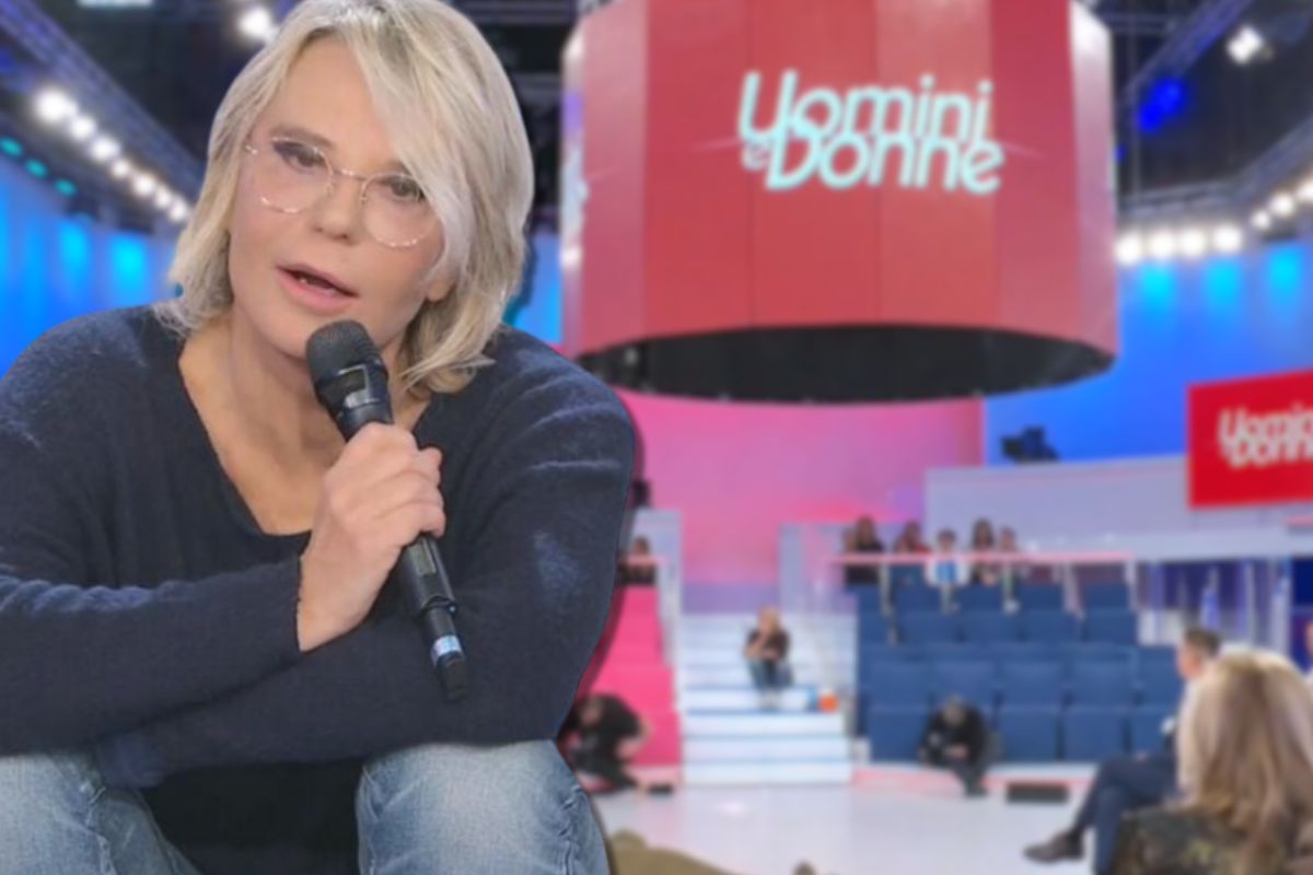 Maria De Filippi e lo studio di Uomini e Donne